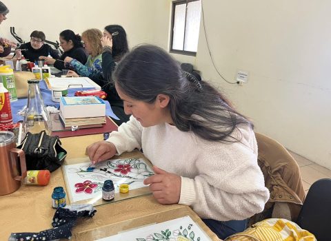 COMMUNITY GRANTS PROGRAM – GLASS PAINTING WORKSHOP