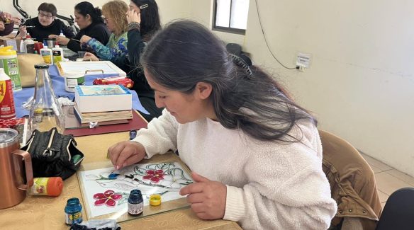 COMMUNITY GRANTS PROGRAM – GLASS PAINTING WORKSHOP